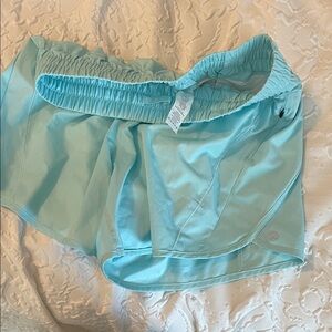 Lulu Women's Light Blue Athletic Shorts